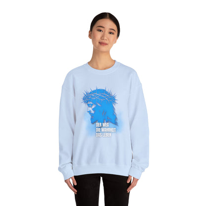 Sweatshirt Jesus "Der Weg - Die Wahrheit - Das Leben"