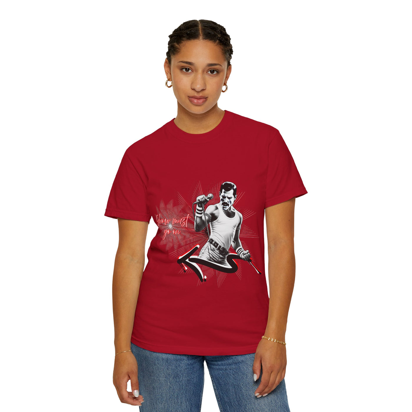 Show must go on  Freddie... T shirt