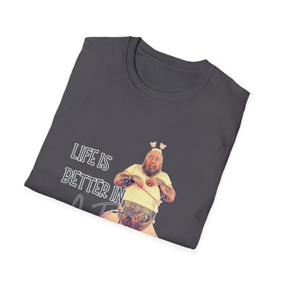 Life Is Better in a Tutu Unisex Softstyle T-Shirt