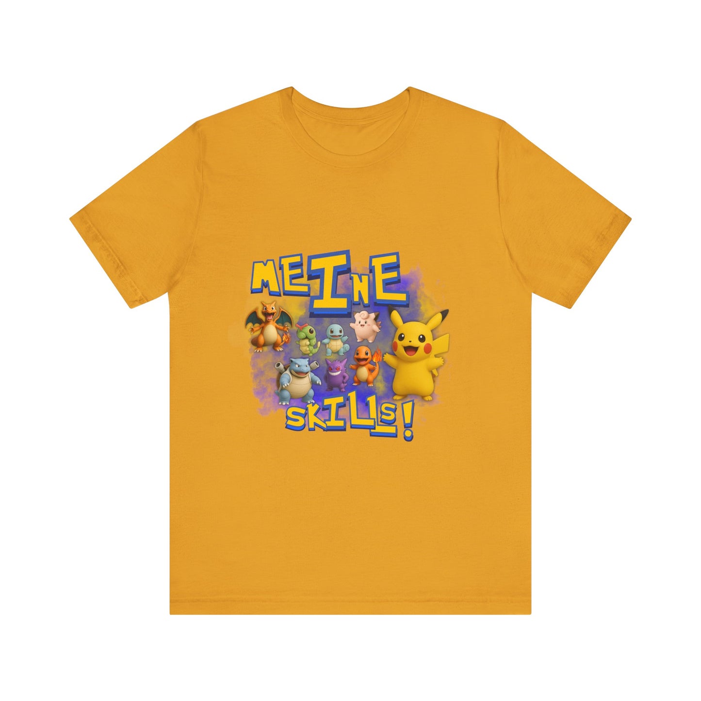 Pokemon Skills Unisex Tee, Fun Casual Shirt