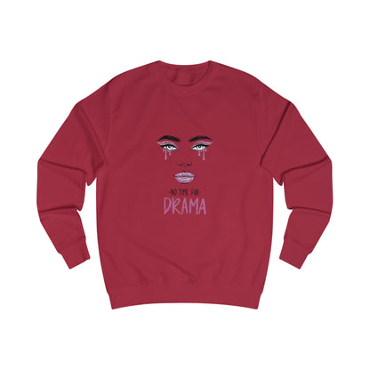 Drama Queen Unisex Sweatshirt, Cozy Pullover, Gift for Her, Casual Wear, Trendy Apparel, Unique Graphic Sweatshirt