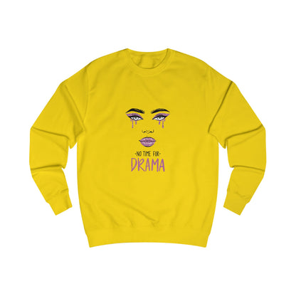 Drama Queen Unisex Sweatshirt, Cozy Pullover, Gift for Her, Casual Wear, Trendy Apparel, Unique Graphic Sweatshirt