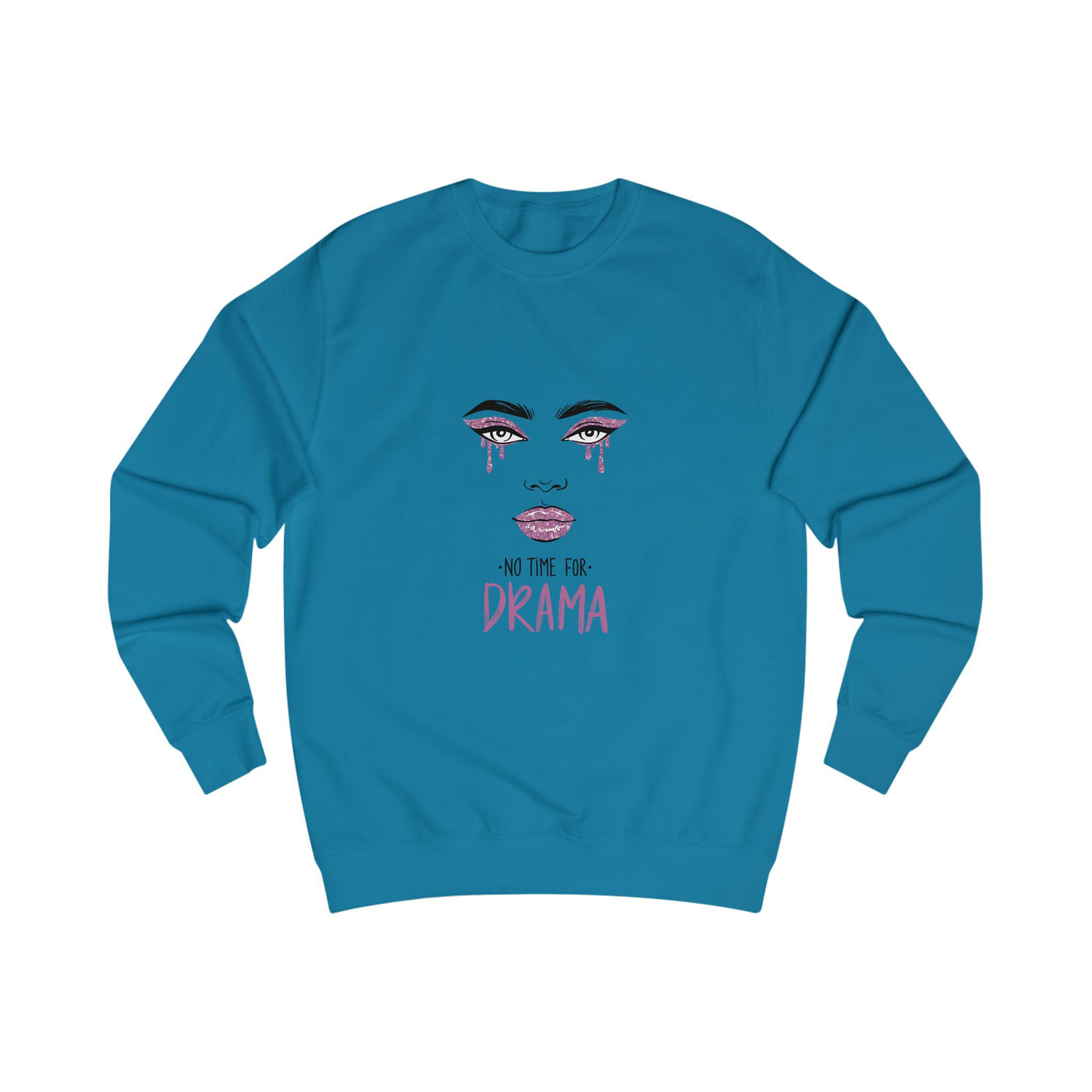 Drama Queen Unisex Sweatshirt, Cozy Pullover, Gift for Her, Casual Wear, Trendy Apparel, Unique Graphic Sweatshirt