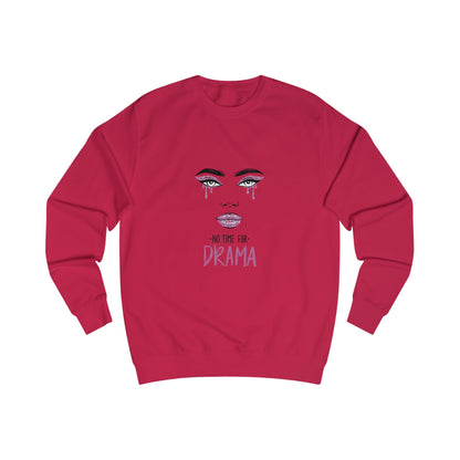 Drama Queen Unisex Sweatshirt, Cozy Pullover, Gift for Her, Casual Wear, Trendy Apparel, Unique Graphic Sweatshirt