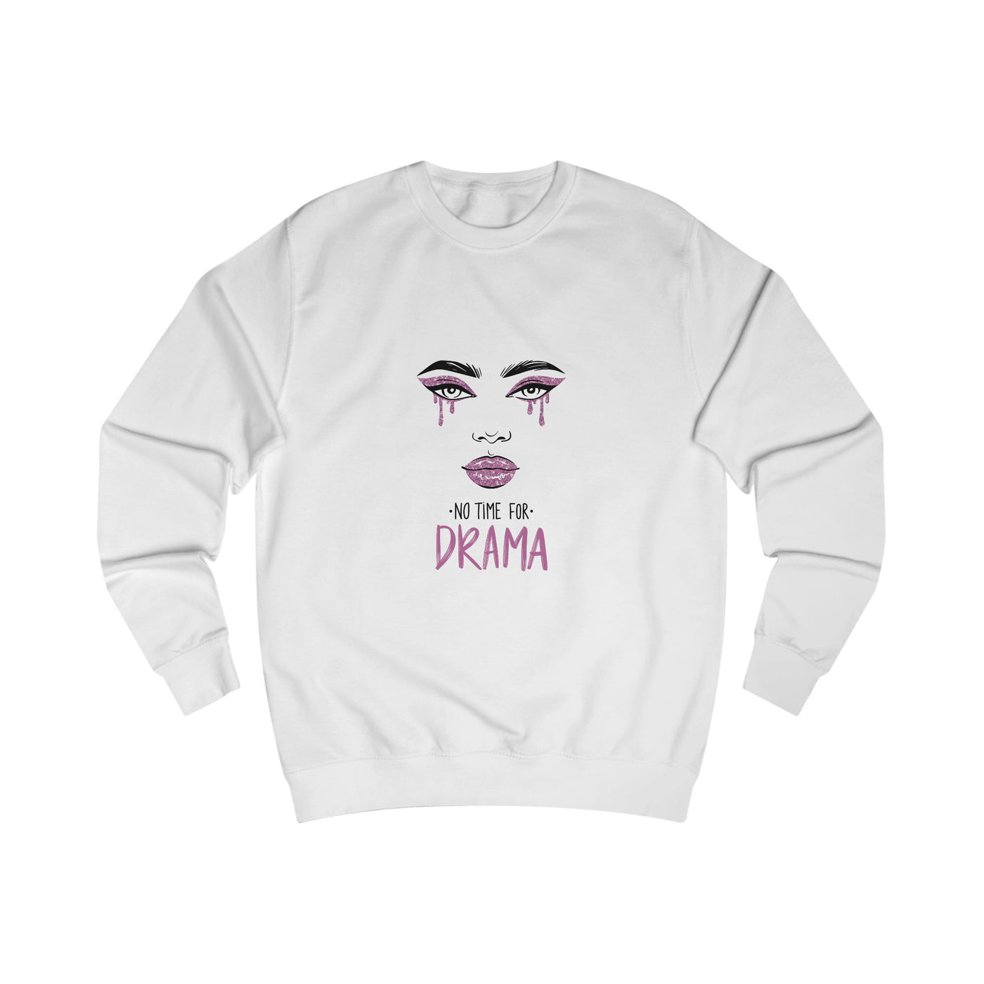 Drama Queen Unisex Sweatshirt, Cozy Pullover, Gift for Her, Casual Wear, Trendy Apparel, Unique Graphic Sweatshirt