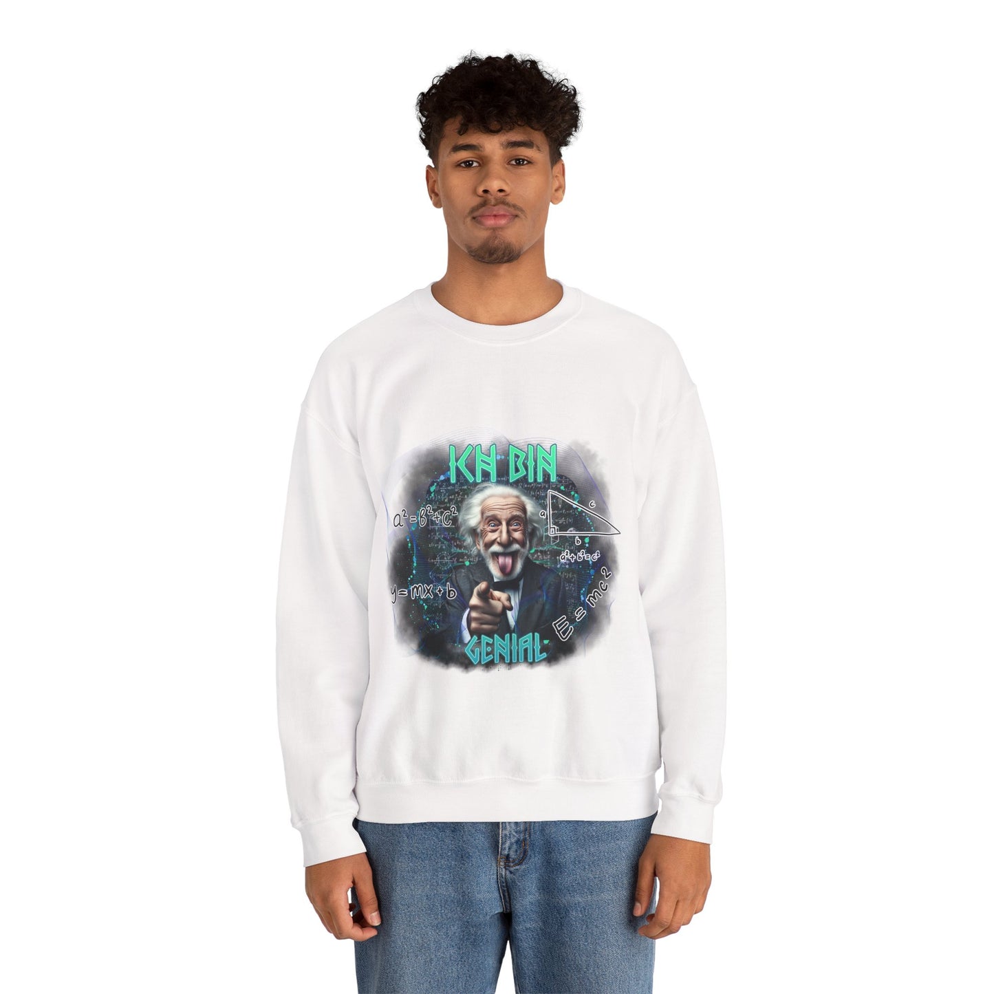 Sweatshirt 'ICH BIN GENIAL' unisex