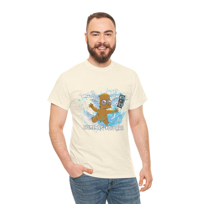 Come As You Are Unisex Shirt Bart Simpson