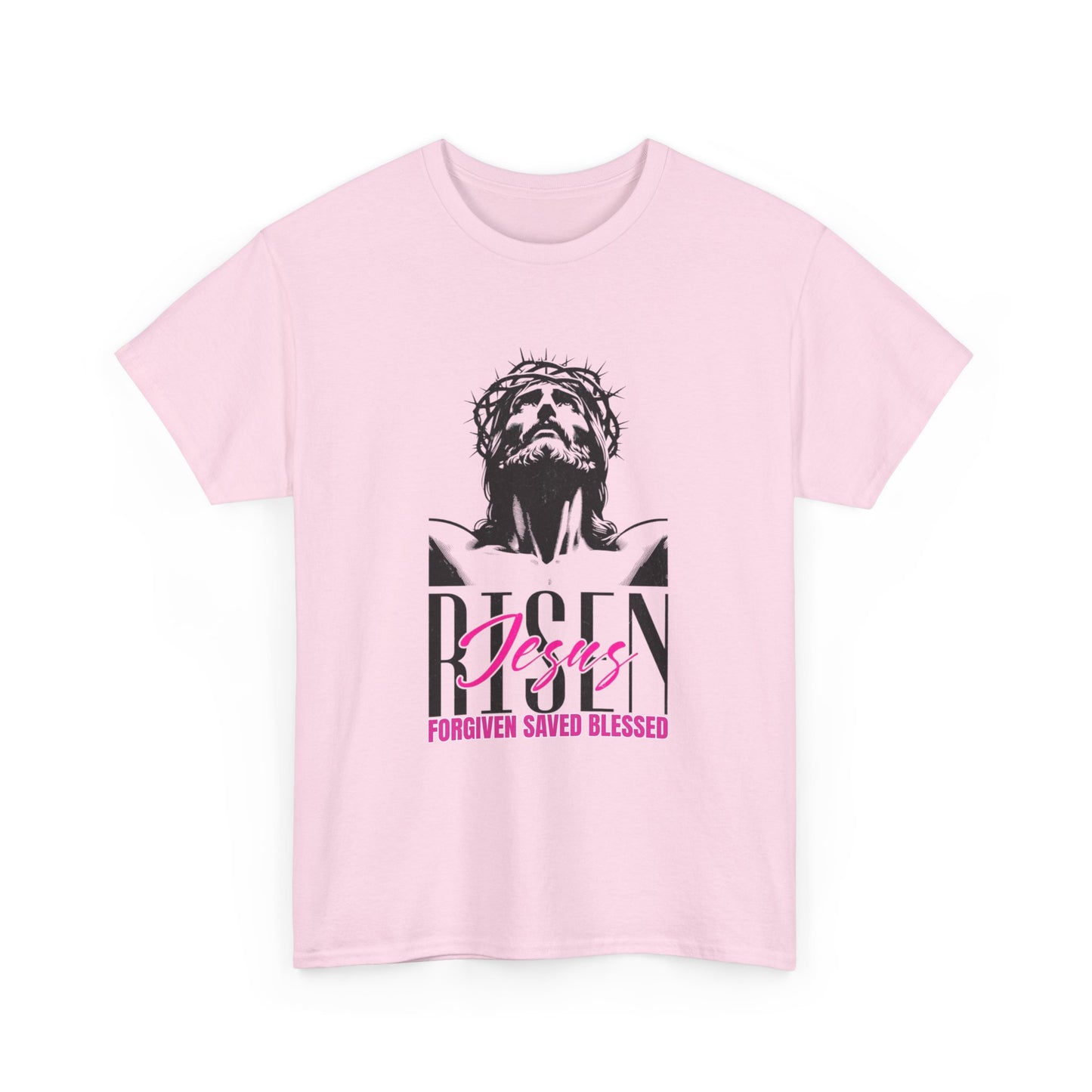 Jesus "Risen" Faith-Based Christian T-Shirt