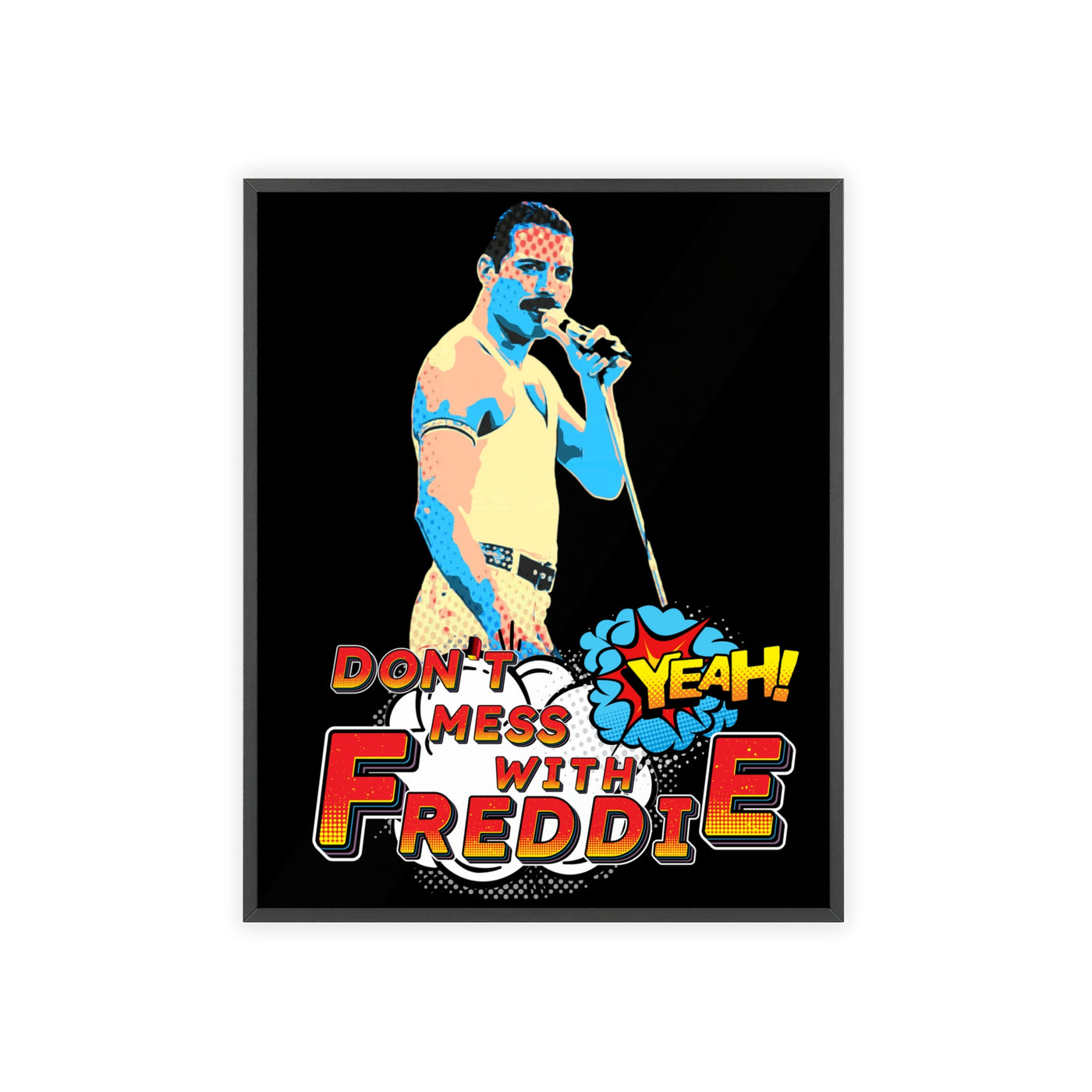 Poster Freddie Music Rockstar