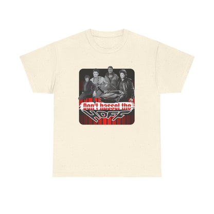 Don't Hassel the Hoff Unisex Heavy Cotton Tee | Retro Humor Shirt for Fans