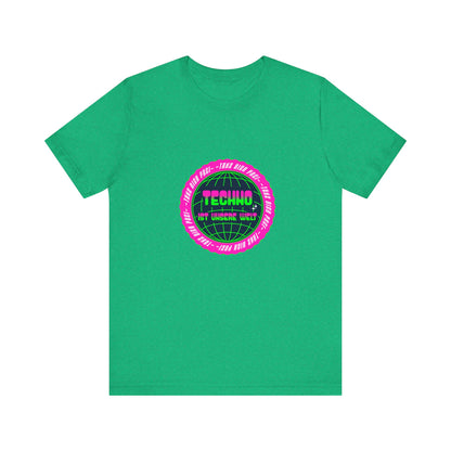 Tanz dich frei - Retro Techno Vibe Unisex Tee, Dance Party Shirt, Gift for Ravers, Festival Fashion,