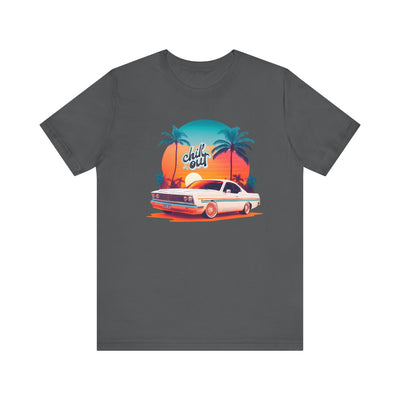 Chill Out Retro Car Tee - Unisex Jersey Short Sleeve Shirt