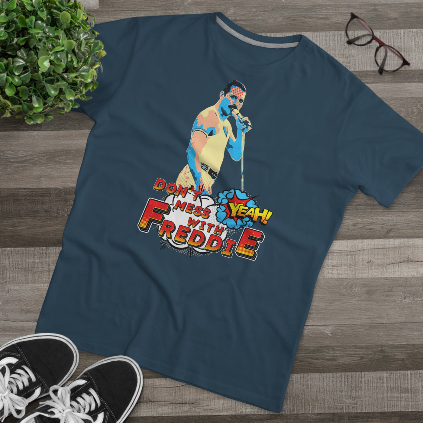 Freddy-Inspired Graphic Tee - Fun & Bold Modern Fit Shirt