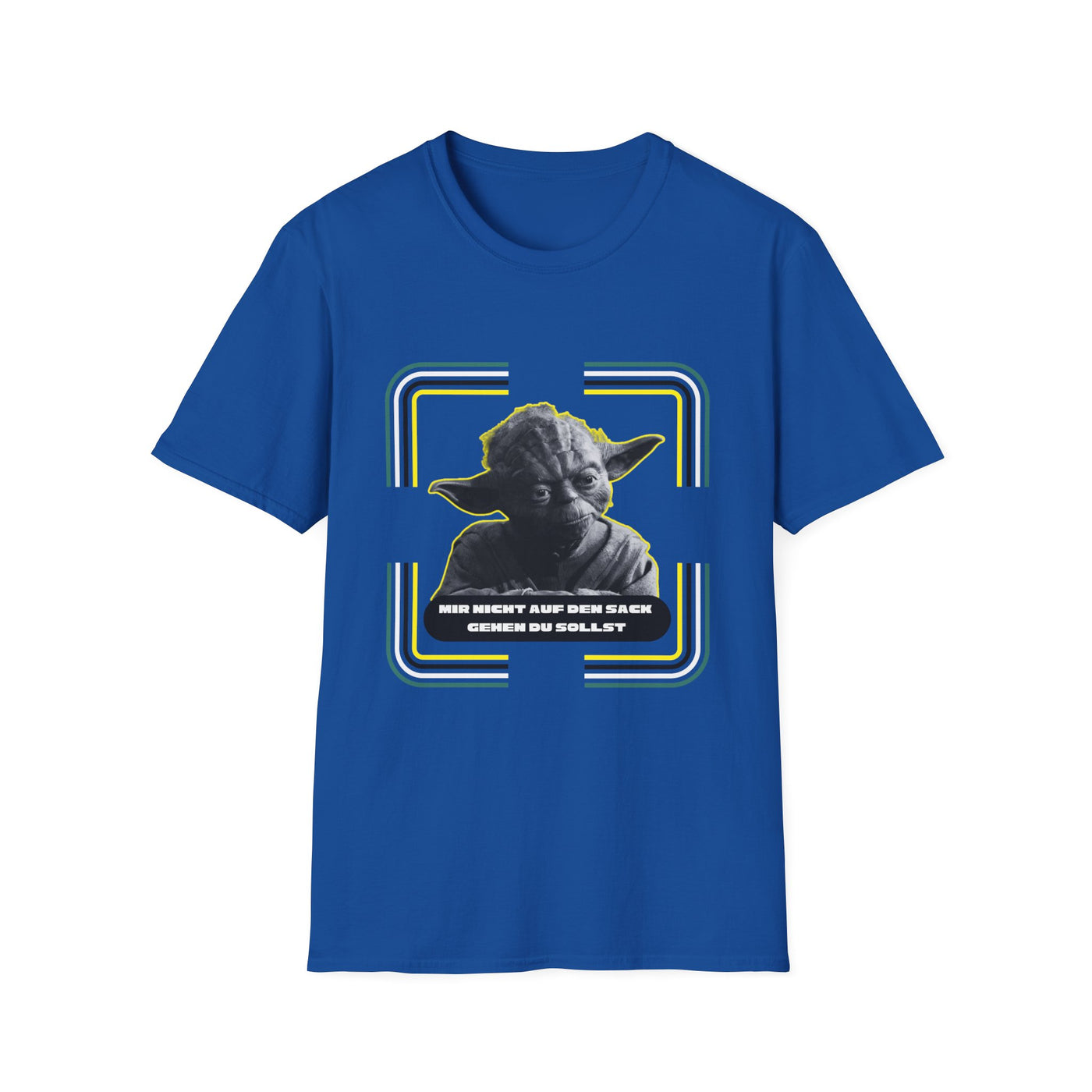 Yoda-Inspired Unisex T-Shirt - 'MIR NICHT AUF DEN... GEHEN DU SOLLST'