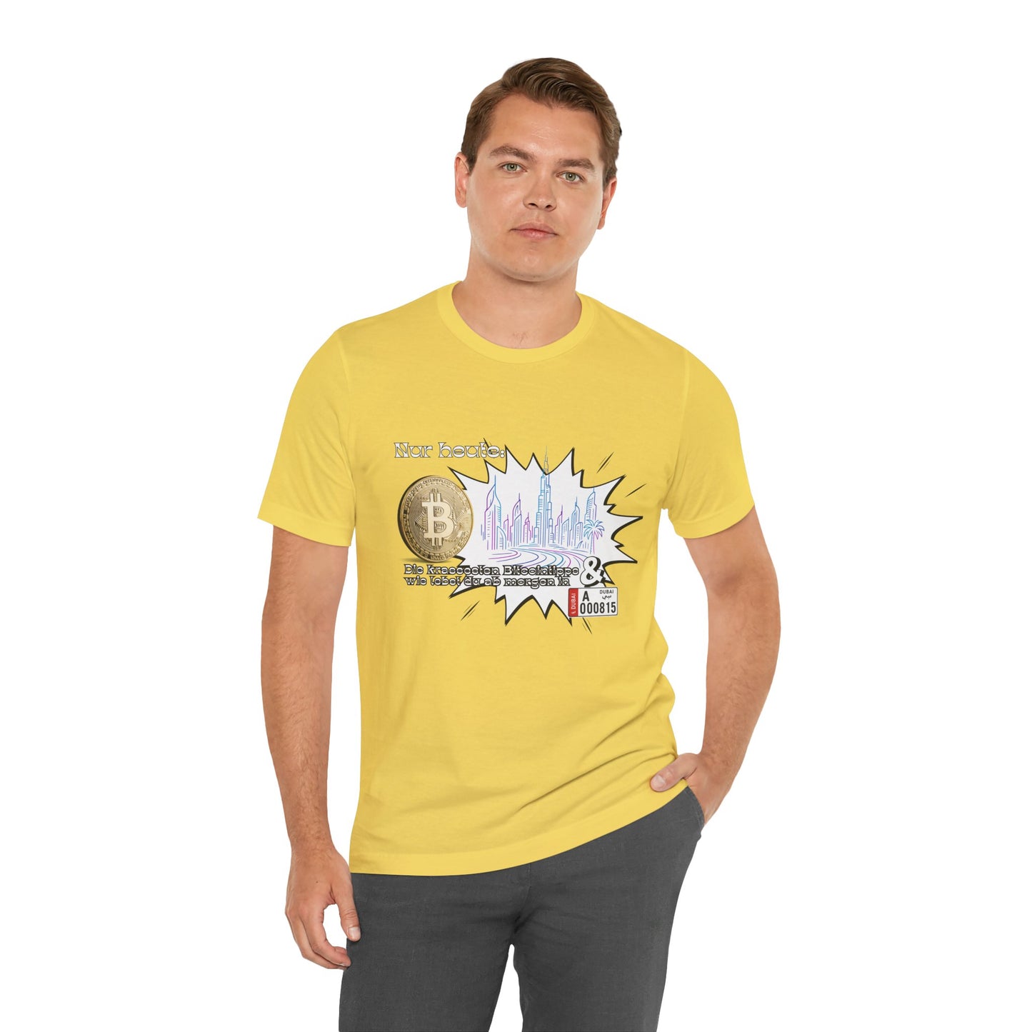 Bitcoins Dubai - Rosarote Welt - lass dich nicht verarschen T - Shirt