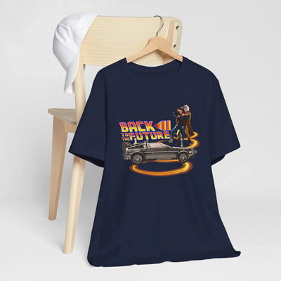 Retro Back to the Future Tee - Unisex Short Sleeve Shirt