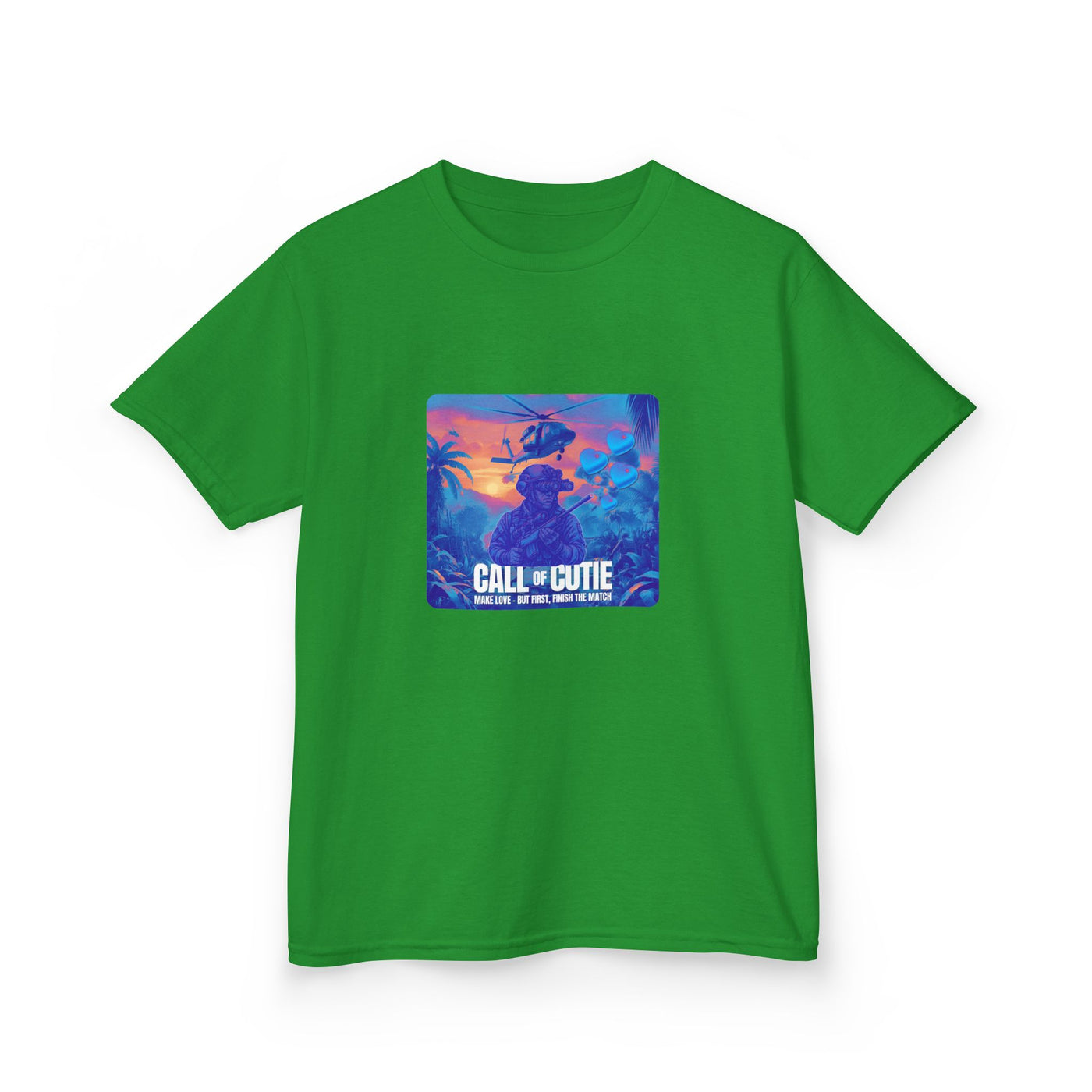 Call of Cutie Unisex Oversized Boxy Tee - Chill Vibes for Game Lovers for Teens