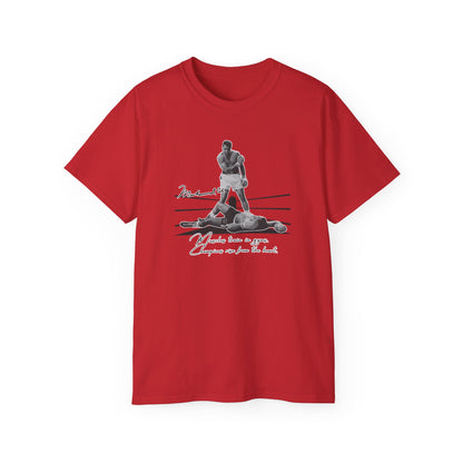 Inspirational Muhammad Ali Quote Tee - Unisex Ultra Cotton Shirt