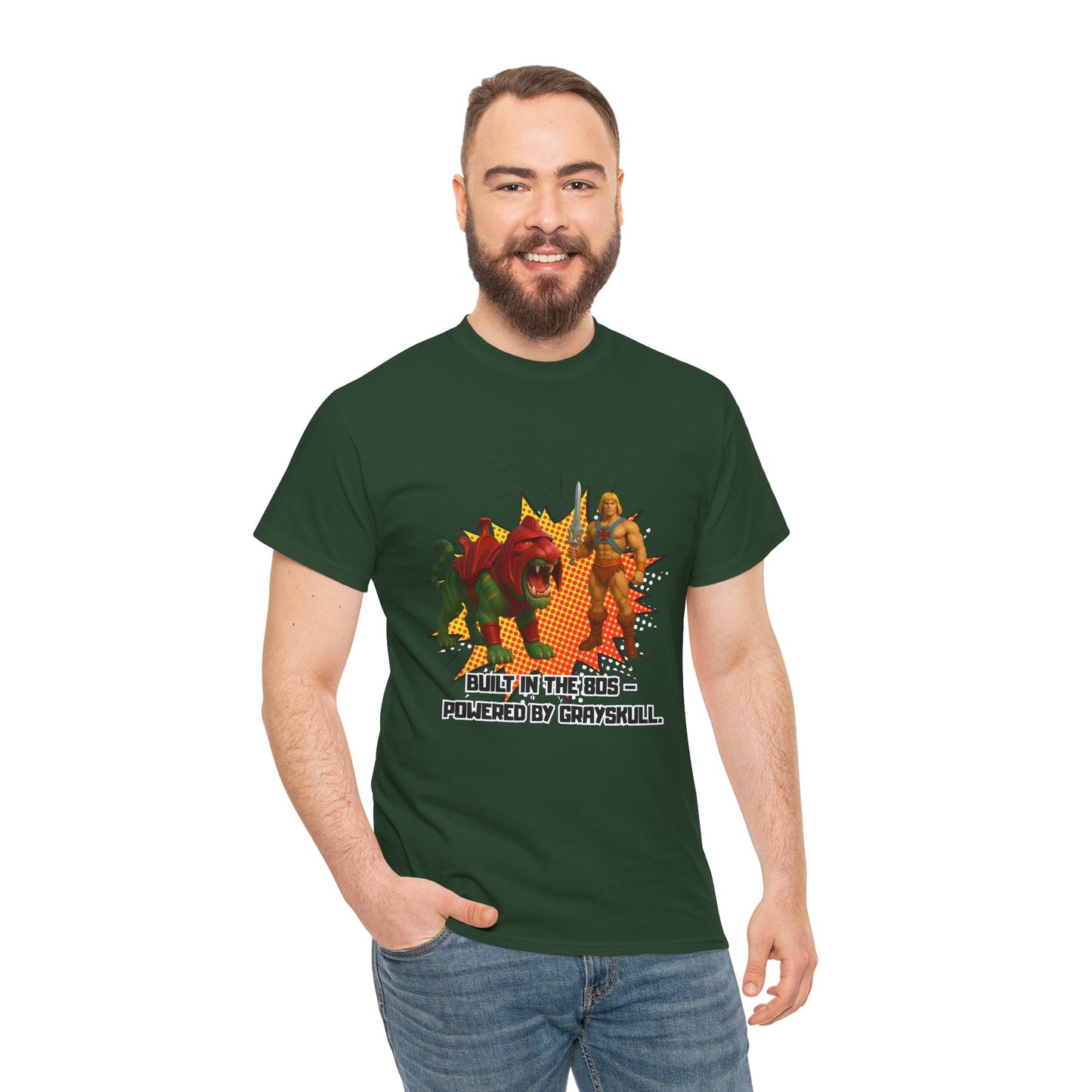 He-Man Unisex Vintage Master of the Universe Retro T-Shirt