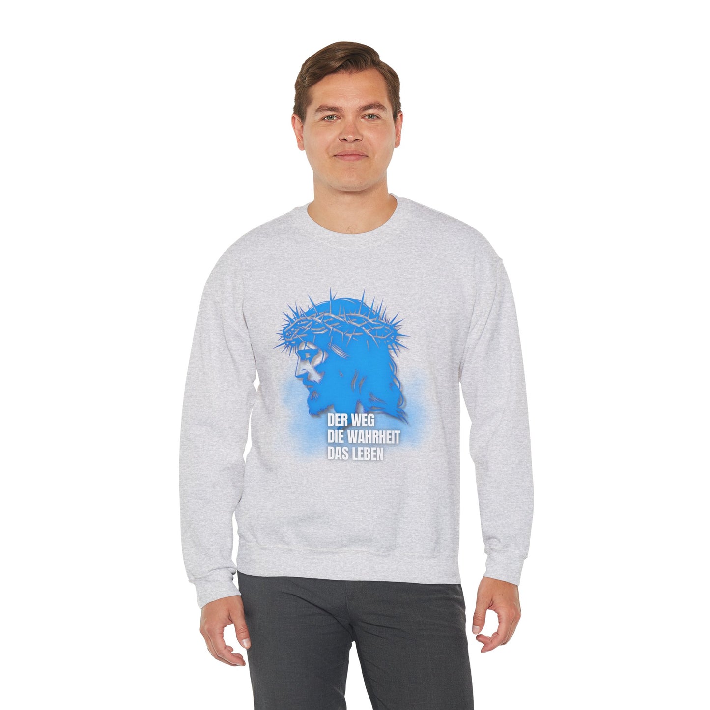 Sweatshirt Jesus "Der Weg - Die Wahrheit - Das Leben"