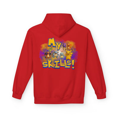 Pokemon Skills Hoodie, Unisex Pokemon Sweatshirt, Cute Hoodie