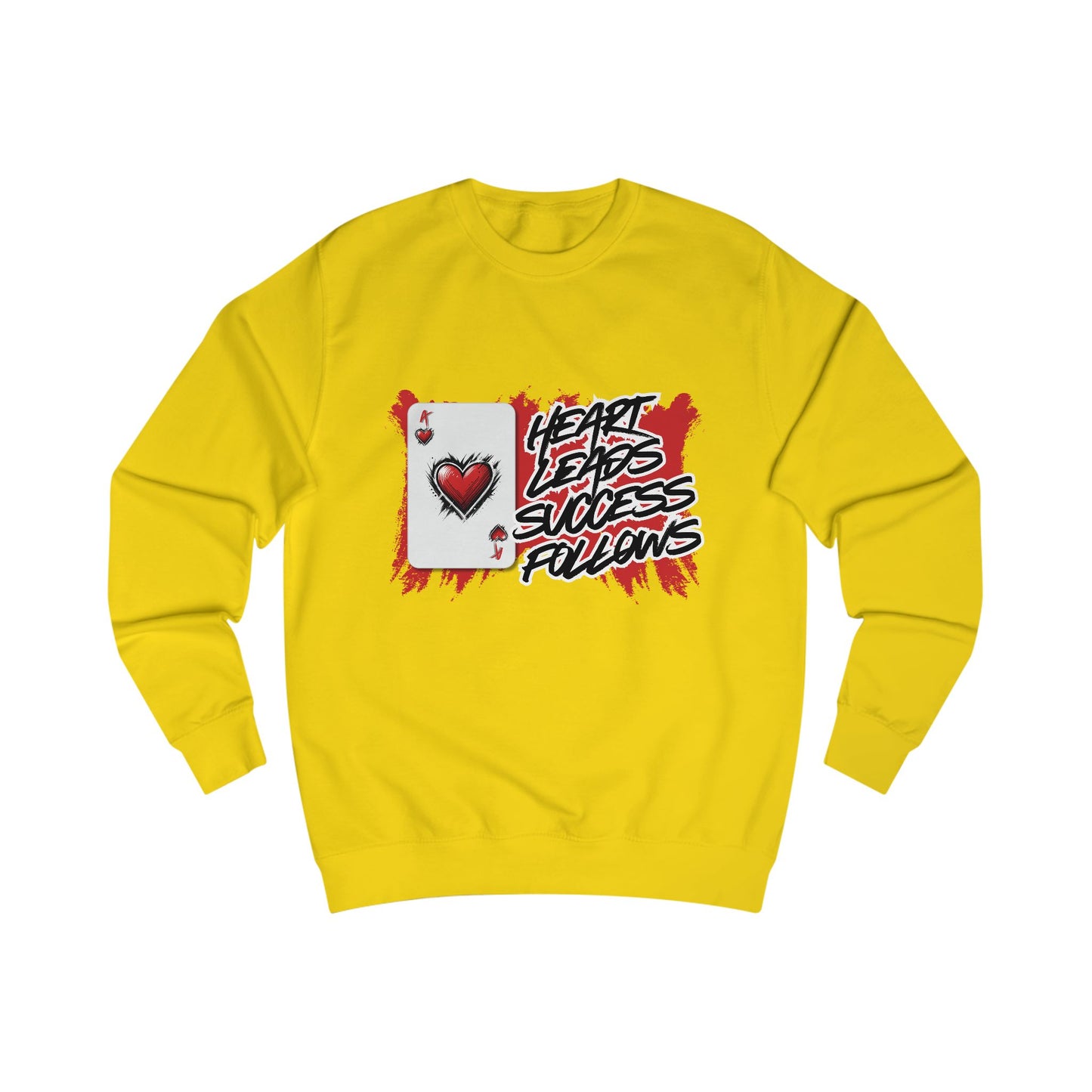 Heart leads success follows Sweatshirt, Unisex Crewneck