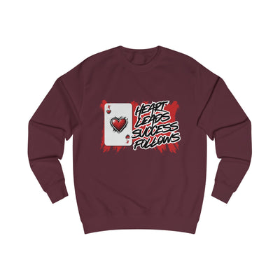 Heart leads success follows Sweatshirt, Unisex Crewneck