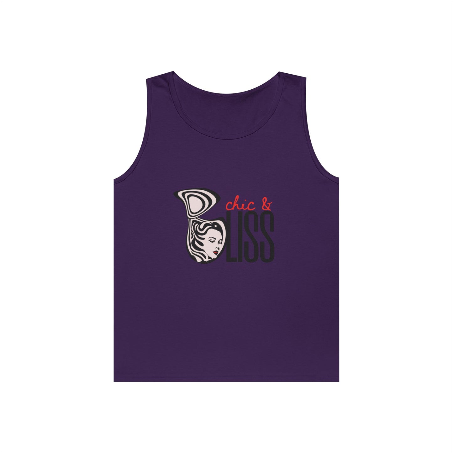 Chic & Not Your Babe Graphic Tank Top