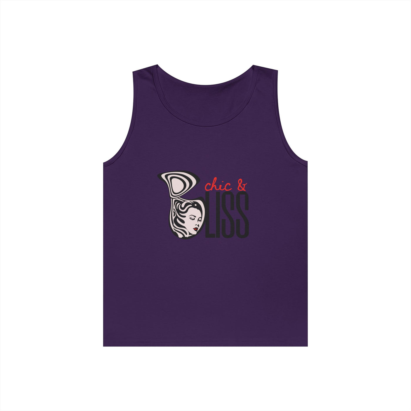 Chic & Not Your Babe Graphic Tank Top