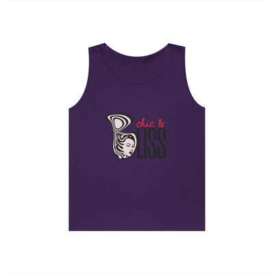 Chic & Not Your Babe Graphic Tank Top