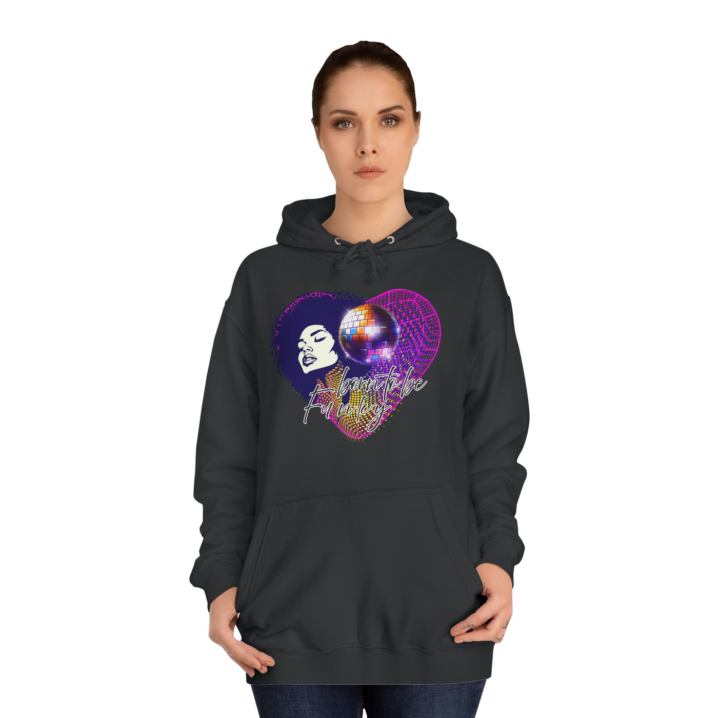 Born to be funky  Hoodie - Melly Silence