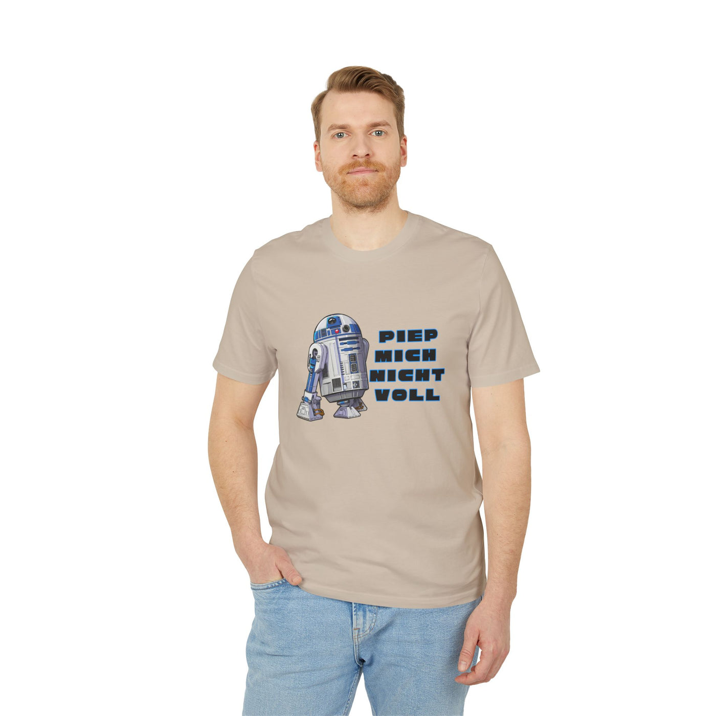Unisex R2-D2 Graphic T-Shirt - "Piep mich nicht voll"