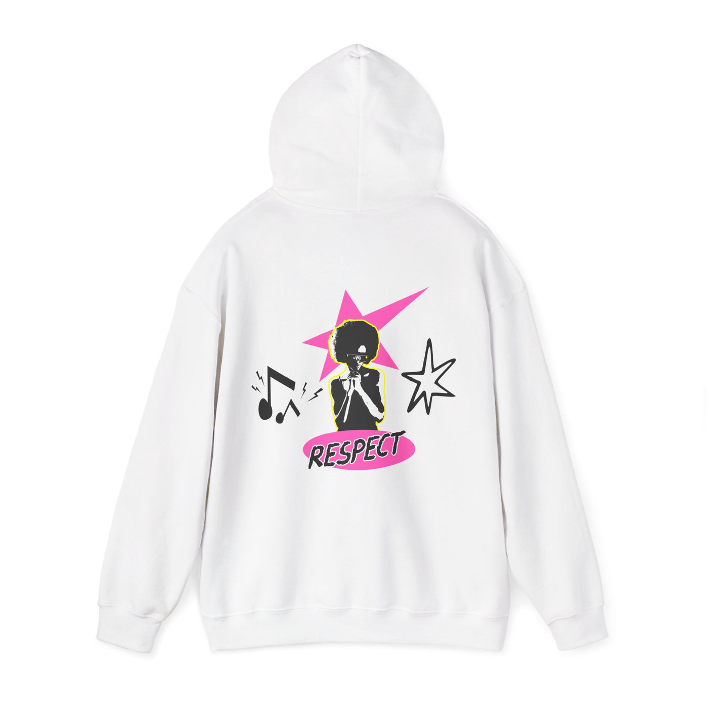 Respect Unisex Hooded Sweatshirt, Streetwear Hoodie