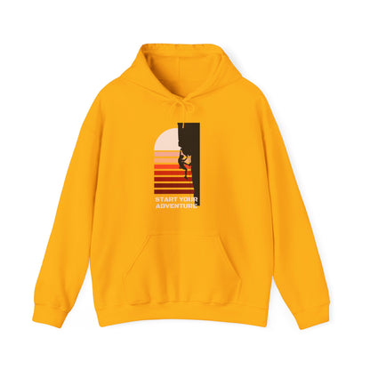 Unisex Pullover Hoodie Start your Adventure