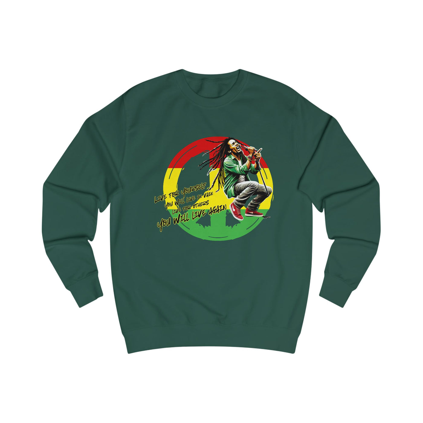 B  o  b   M a r l e y  Unisex Reggae  sweatshirt