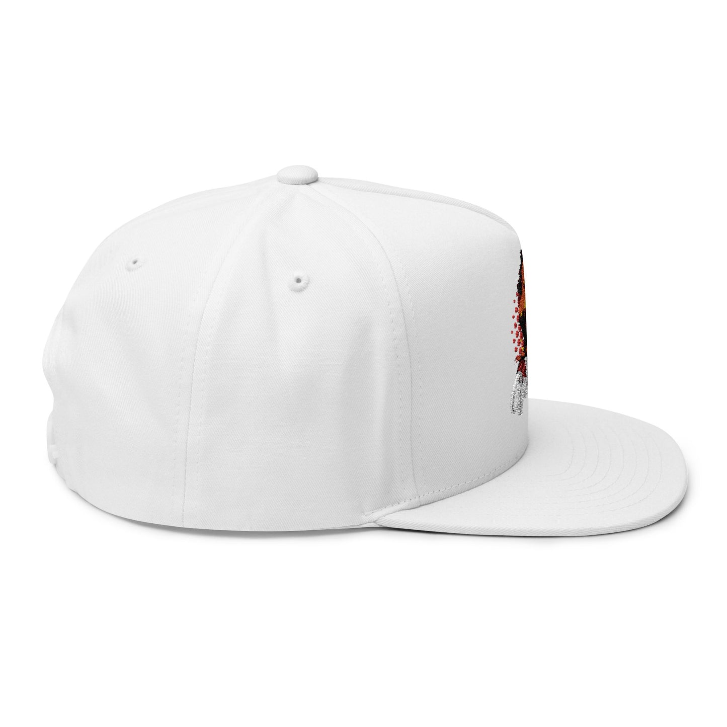 Trust in You Embroidered Flat Bill Cap - Motivational Hat for Confidence & Style