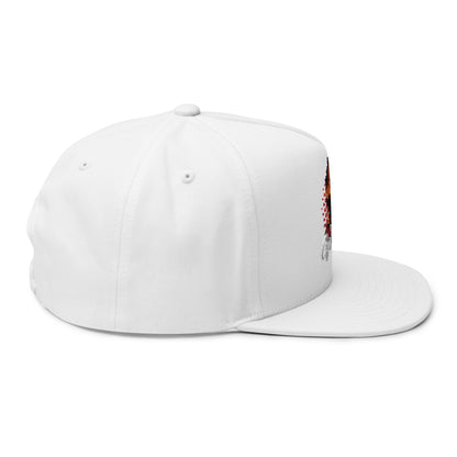 Trust in You Embroidered Flat Bill Cap - Motivational Hat for Confidence & Style