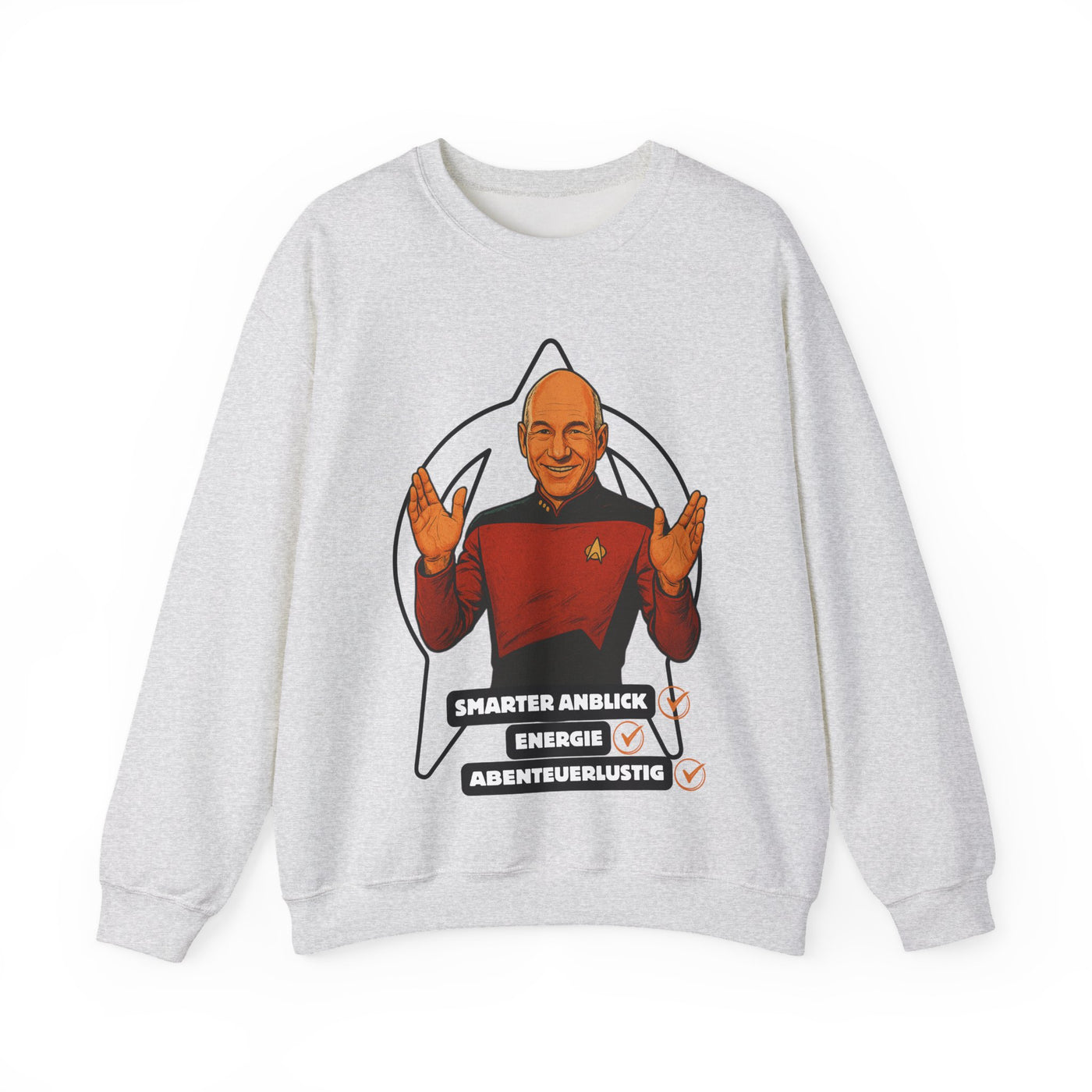 Smarter Captain PICARD– UNISEX SWEATSHIRT