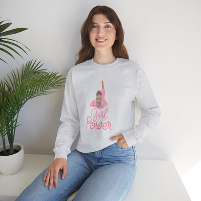 Girl Power Unisex Crewneck Sweatshirt,