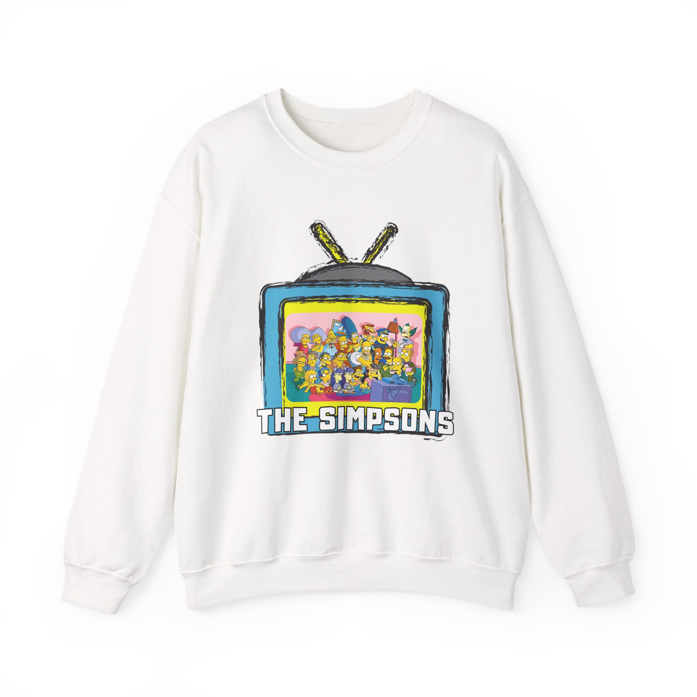 The Simpsons Unisex Heavy Cotton Sweatshirt
