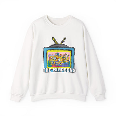 The Simpsons Unisex Heavy Cotton Sweatshirt