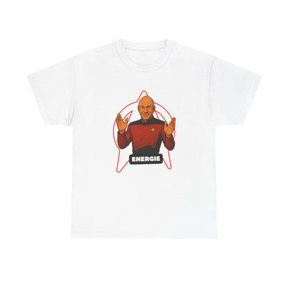 Energie Unisex Heavy Cotton Tee - Perfect for Sci-Fi Fans and Casual Wear