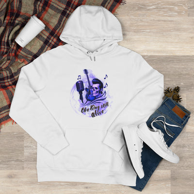 Rock 'n' Roll King Hooded Sweatshirt - 'The King Still Alive' Graphic