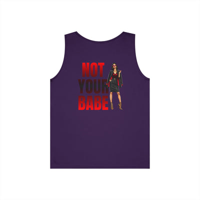 Chic & Not Your Babe Graphic Tank Top
