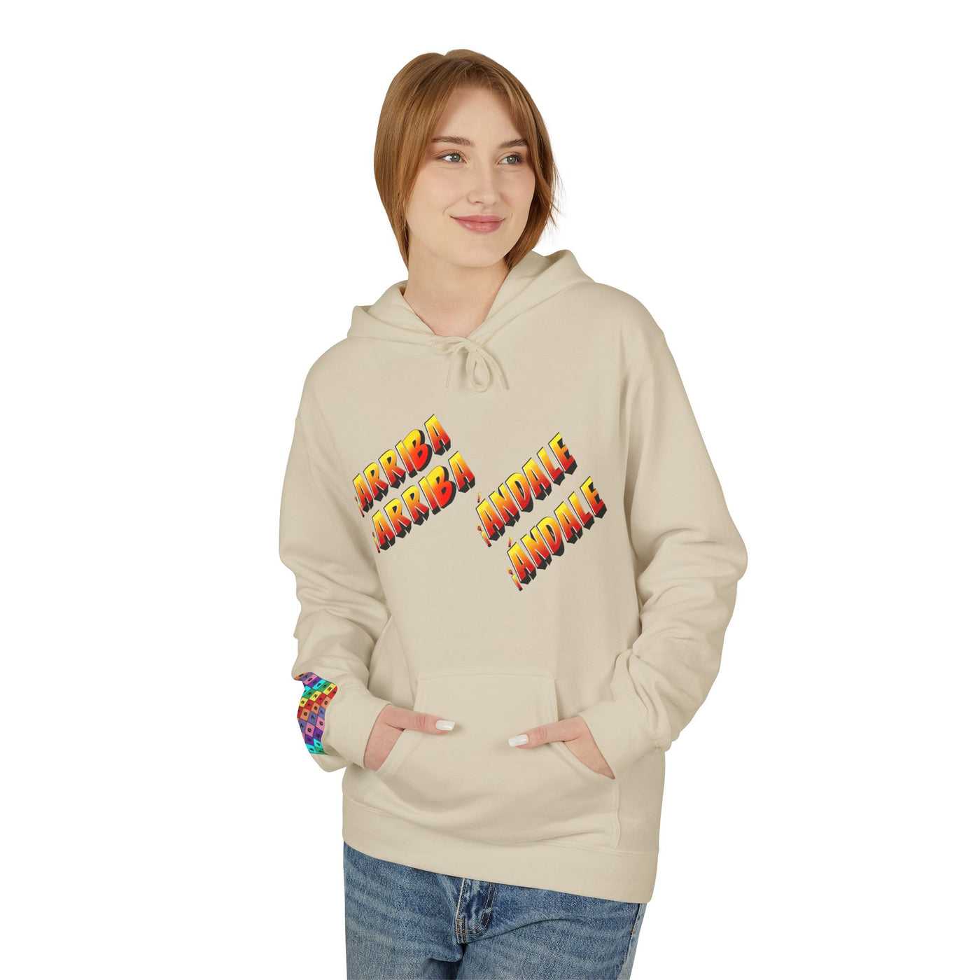 Hoodie with Arriba- Andale - Speedy Design