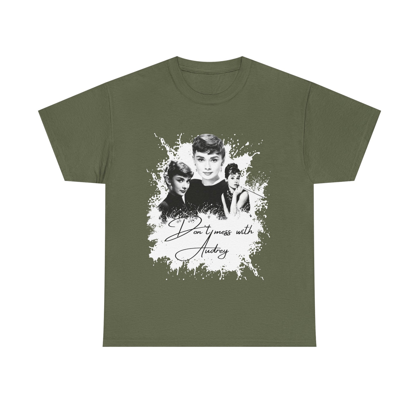 Don't mess with Audrey - Audrey Hepburn T Shirt