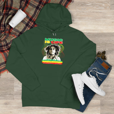 Music Is Life King Hooded Sweatshirt | Perfect for Music Lovers