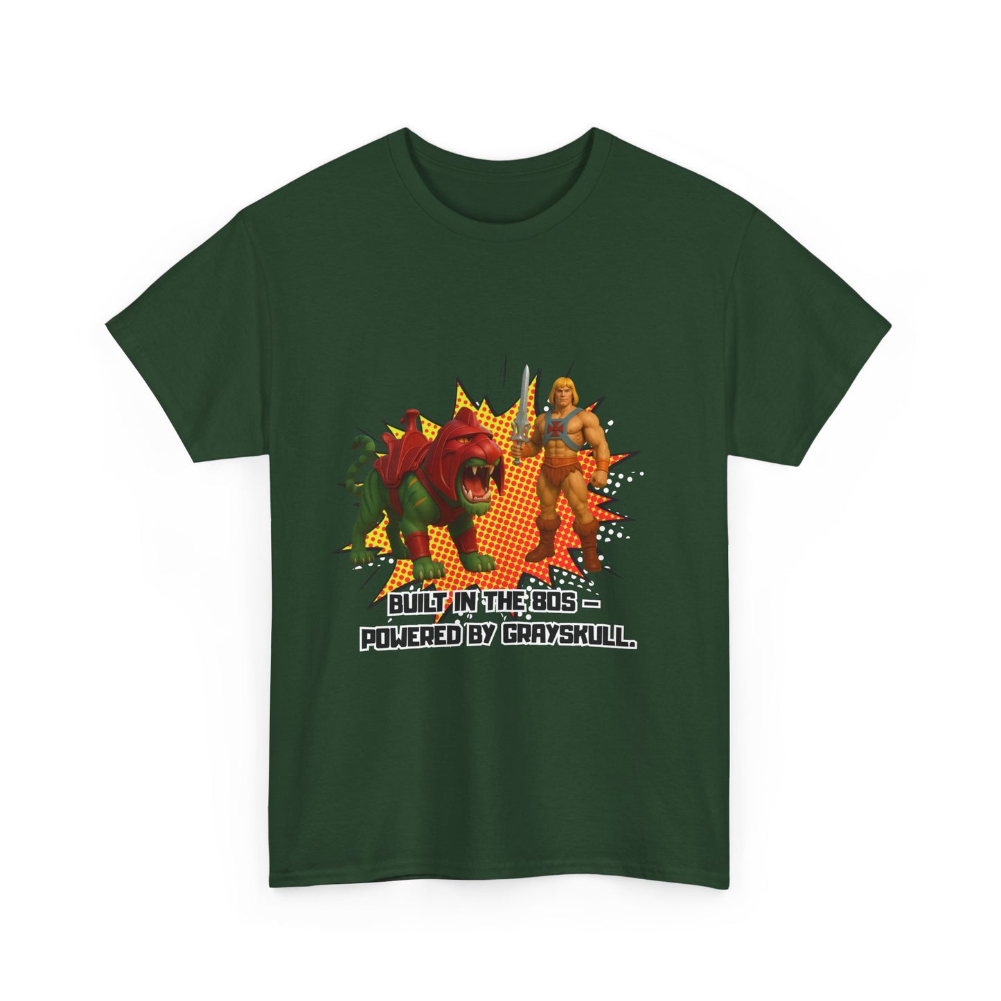 He-Man Unisex Vintage Master of the Universe Retro T-Shirt