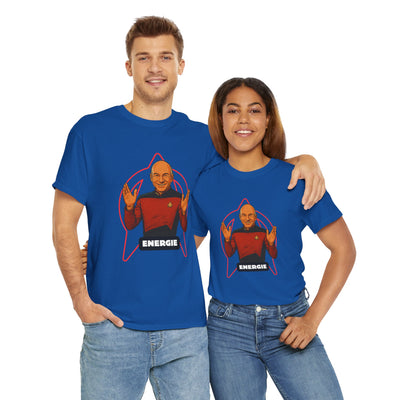 Energie Unisex Heavy Cotton Tee - Perfect for Sci-Fi Fans and Casual Wear
