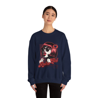 Retrogirl  Pop Art Women's Sweatshirt